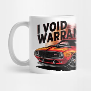 I void Warranties DIY Car Warranty ruined automotive Tee 3 Mug